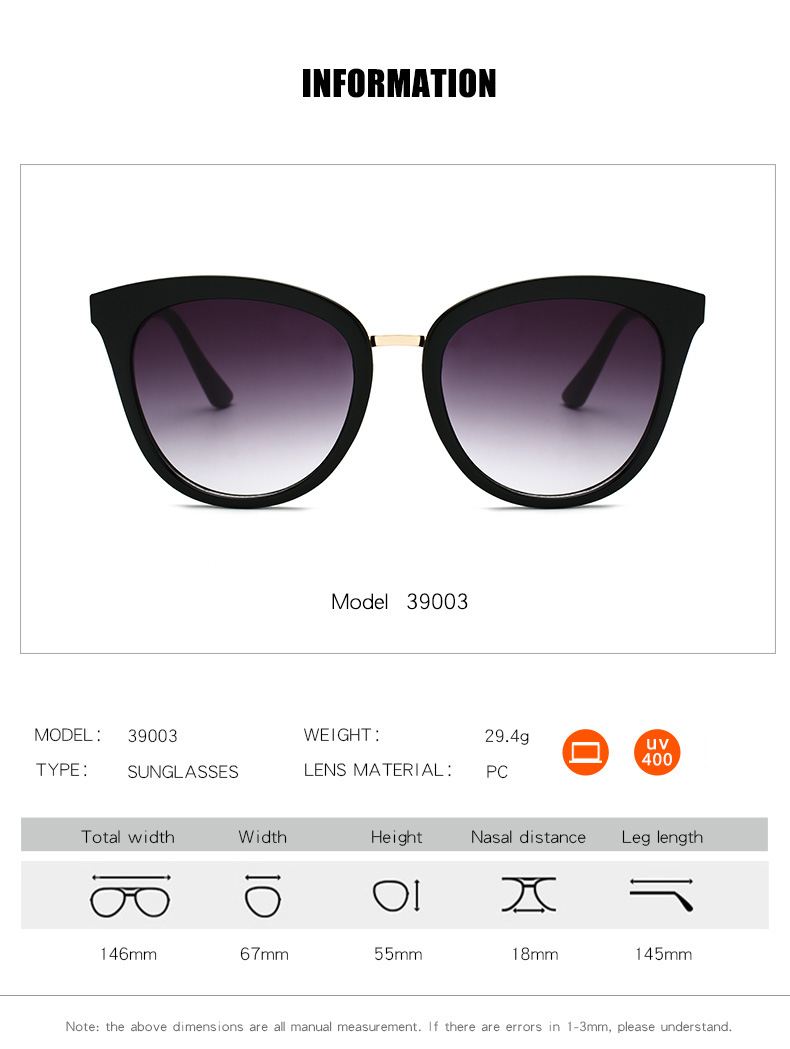 Sunglasses Ladies - Cat Sunglasses - UV400 Sunglasses - sunglasses factory china