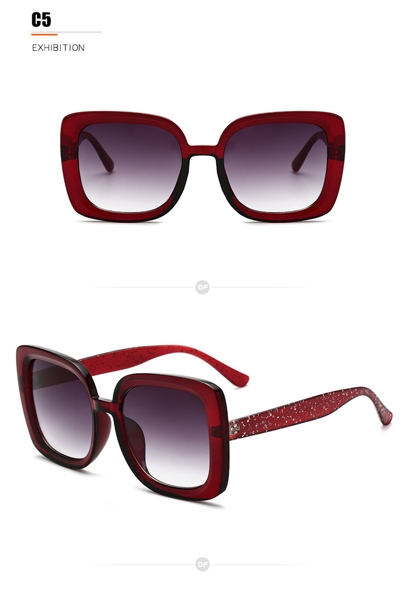 Female Sunglasses - Fashionable Sunglasses - D Frame Sunglasses 400 UV Wholesale