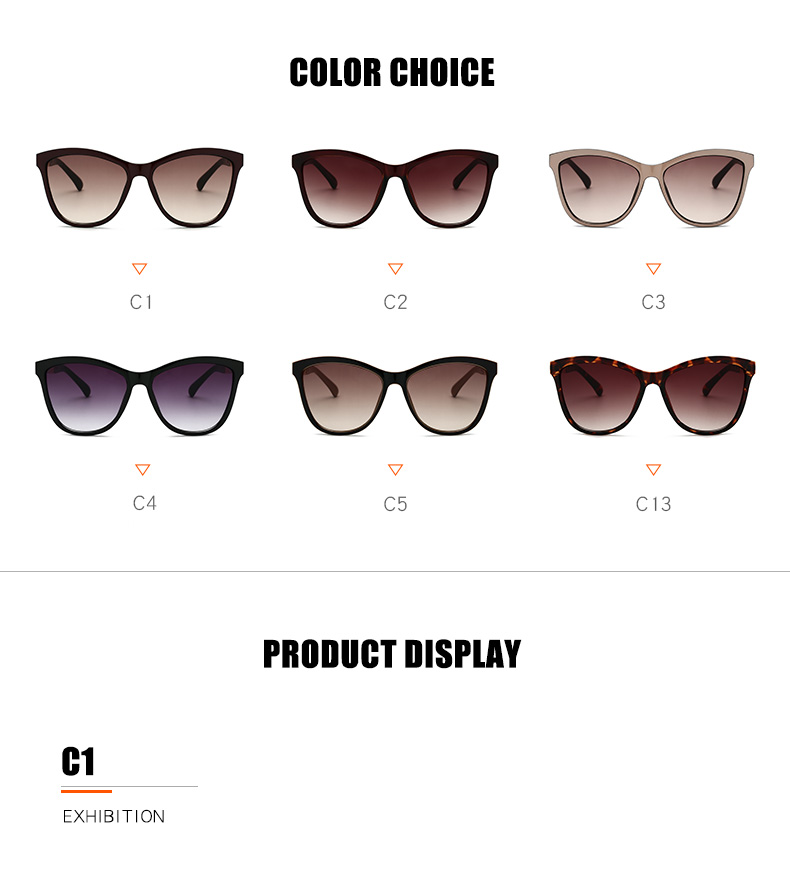 Women Fashion Sunglasses - Square Cat Eye Sunglasses - fashion eyewear wholesale