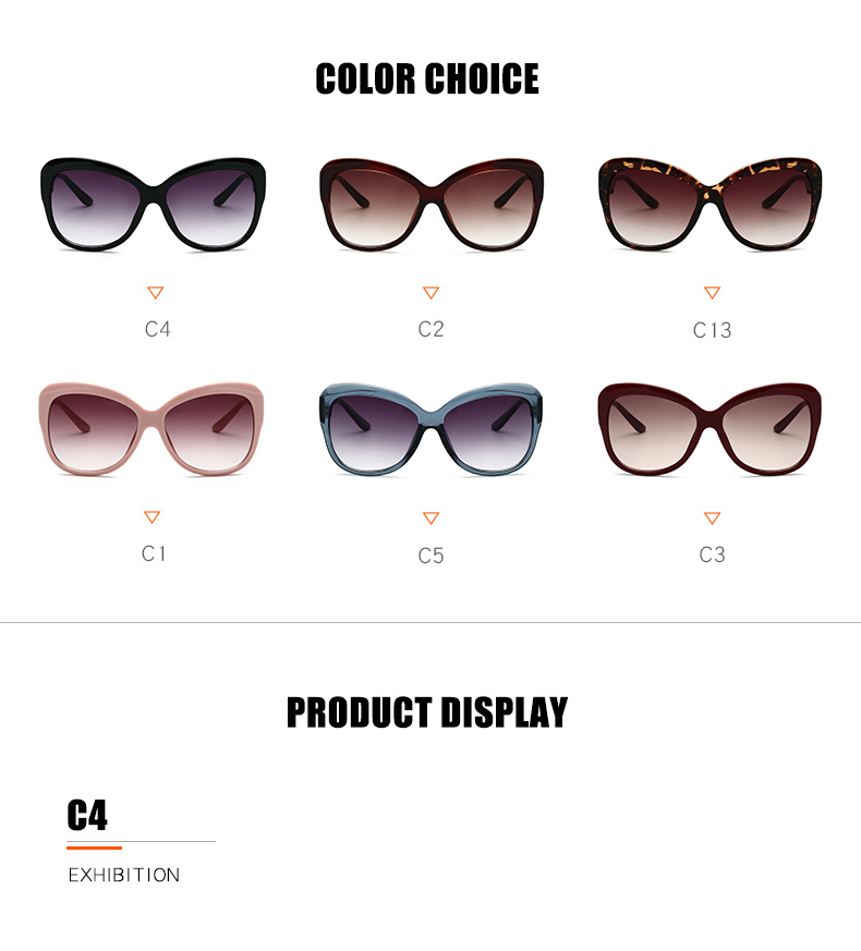 Sunglasses for Womens - Square Cat Eye Sunglasses - Sunglasses UV Wholesale