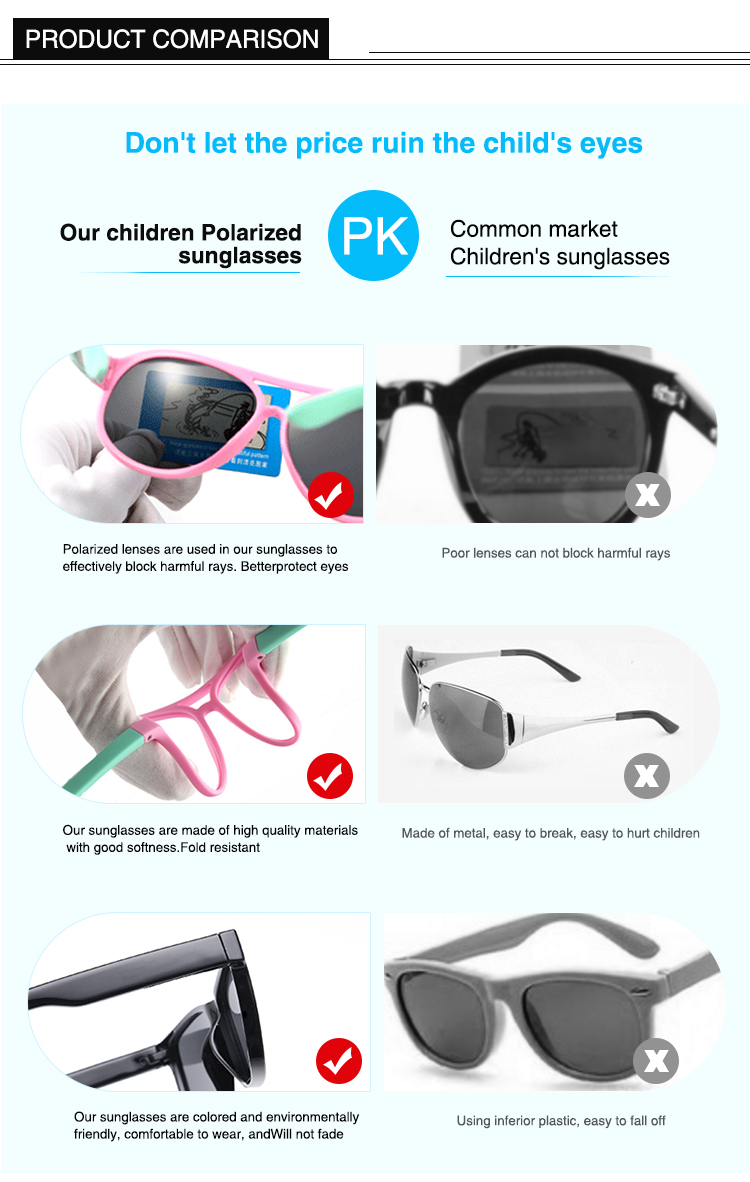 Sunglasses for 3 Year Old Boy - Kids Polarized Sunglasses - wholesale on sunglasses