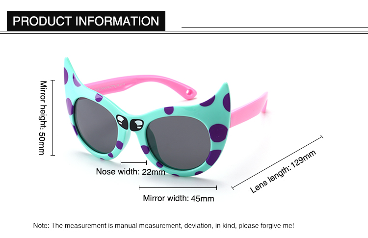 Wholesale Designer Sunglasses - Kids Sunglasses Bulk - Polarised Cat Eye Sunglasses