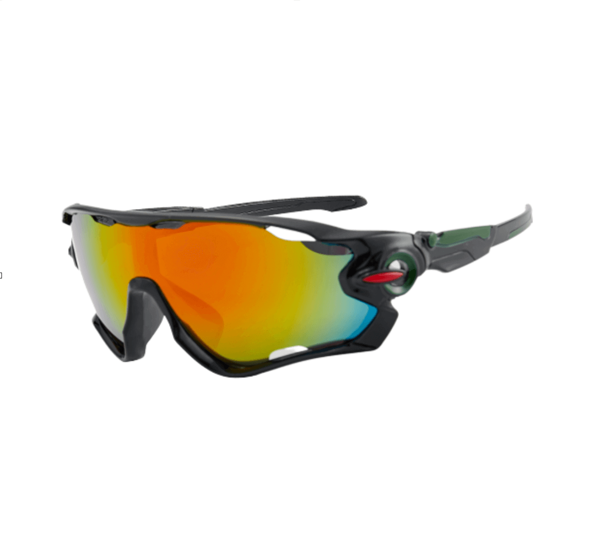 FEISEDY Occhiali Da Sole Sportivi Specchiati Uomo Donna - Per Ciclismo, Corsa, MTB Con UV400