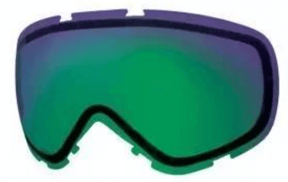 Custom Snowboard Goggles with blue and green lens