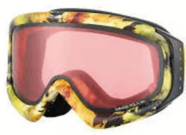 customize ski goggles with pink lens