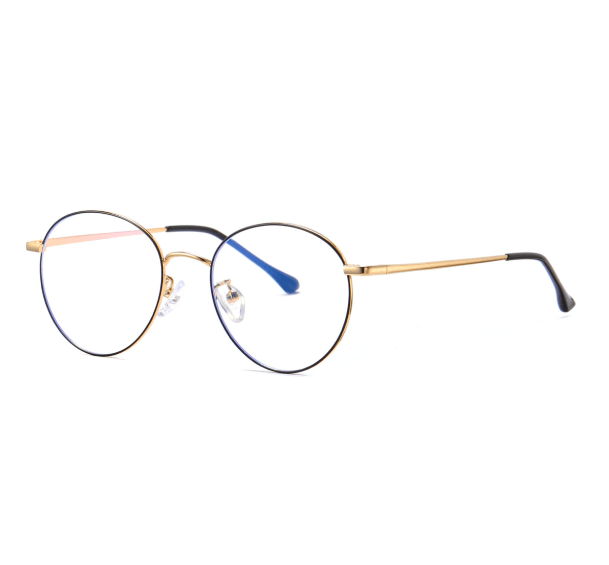 custom blue light glasses round metal, Custom Computer Glasses, blue light glasses manufacturer, blue light glasses supplier, blue light glasses China