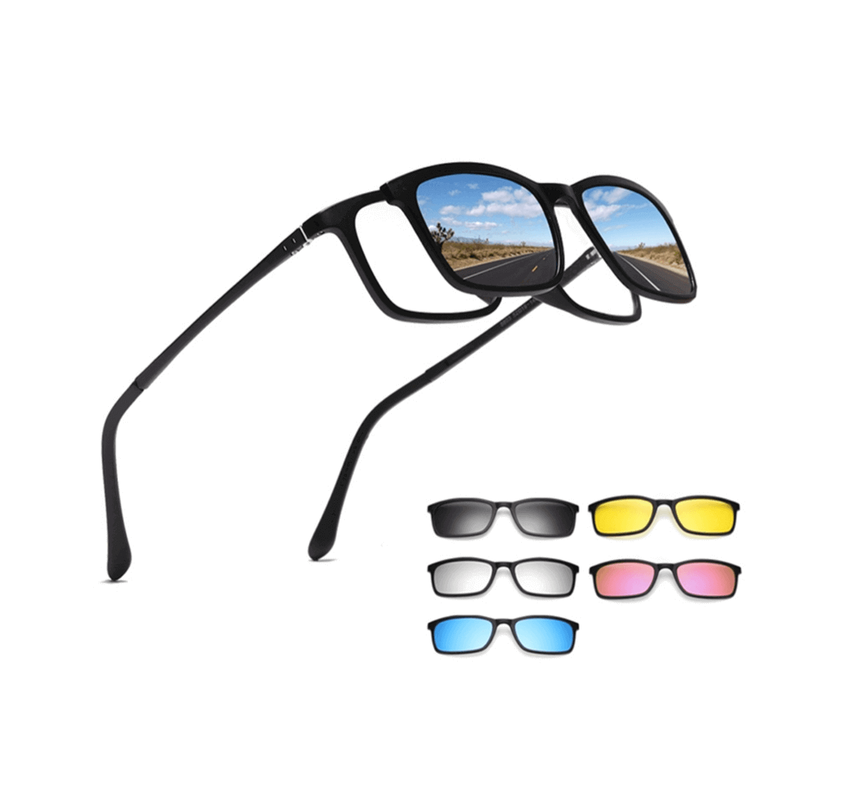 Custom Polarized Sunglasses, clip on sunglasses, custom logo polarized sunglasses, China Sunglasses Manufacturer, eyewear supplier