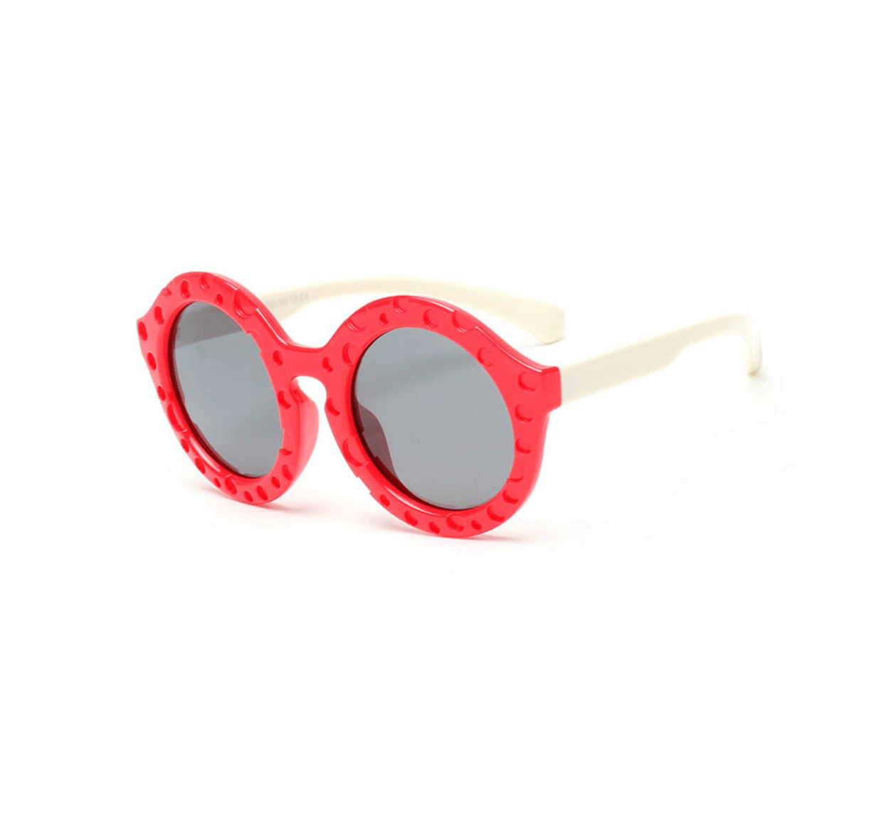 Custom Polarized Sunglasses, fashion red round children sunglasses, custom logo polarized sunglasses, sunglasses factory, eyewear manufacturers in China