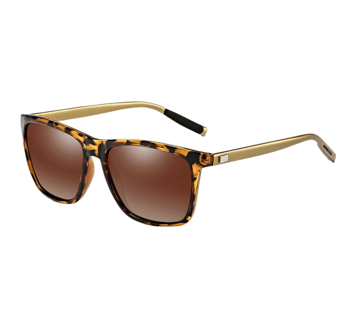 Custom Polarized Sunglasses, brown square sunglasses, custom logo polarized sunglasses, custom sunglasses with logo, eyewear suppliers China
