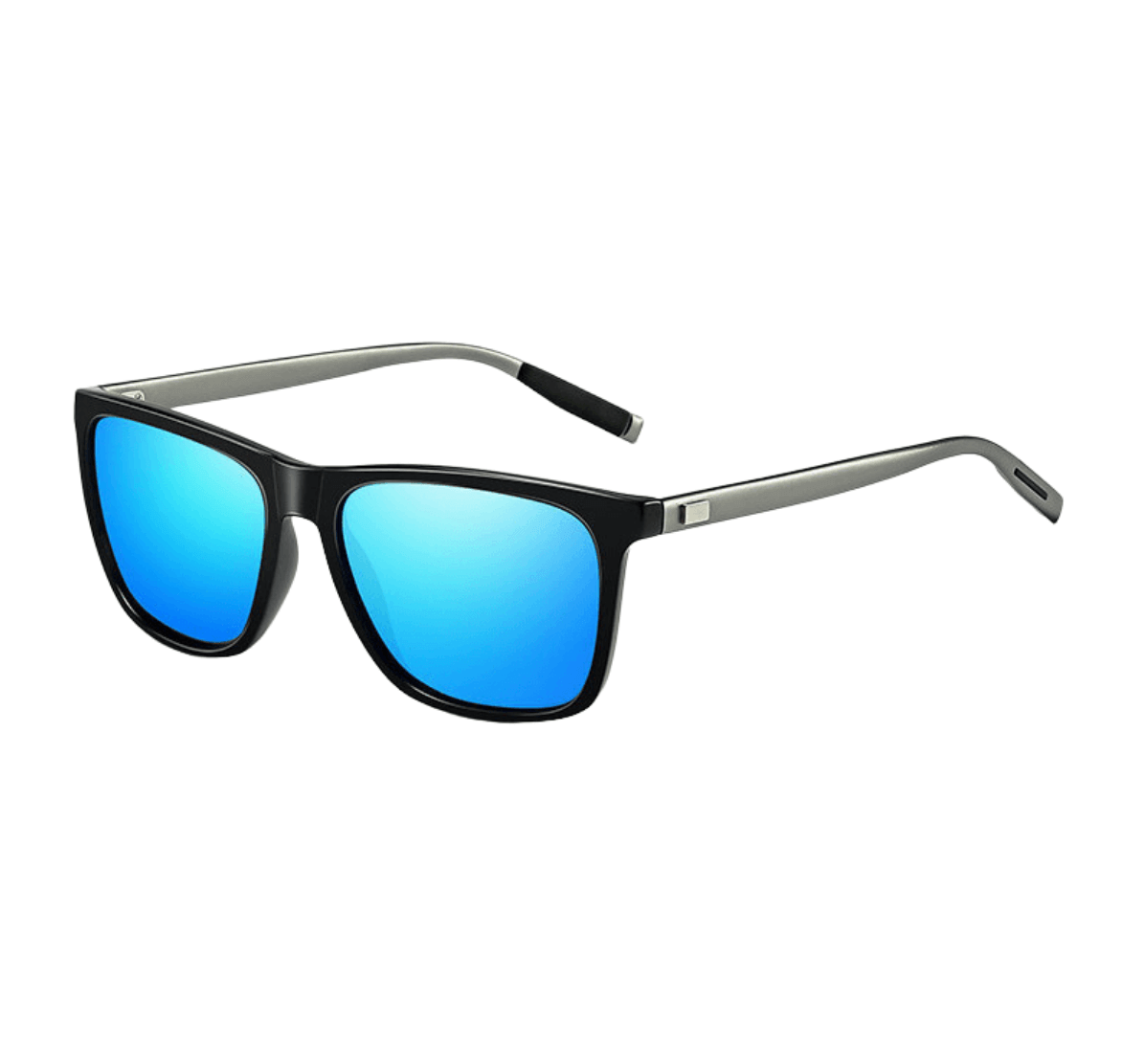 Custom Polarized Sunglasses, fashion square sunglasses blue lens, custom logo polarized sunglasses, polarized sunglasses suppliers, eyeglasses factory
