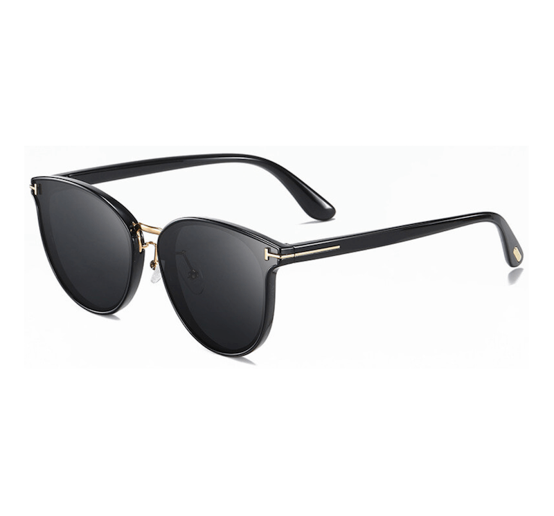 Custom Polarized Sunglasses, black cat eye sunglasses, custom logo polarized sunglasses, sunglasses factory, eyewear manufacturers in China