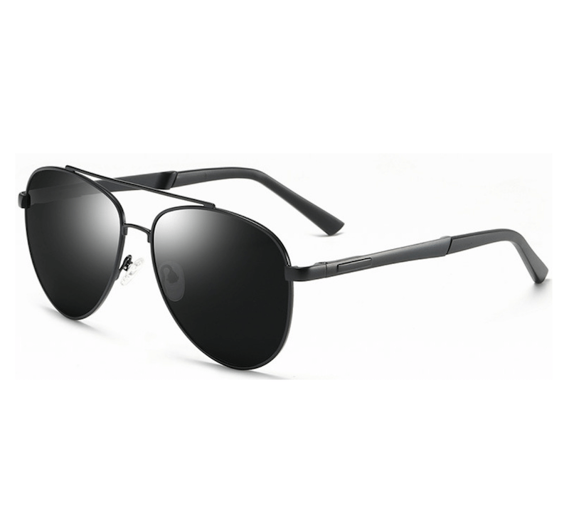 custom aviator sunglasses, custom aviator black sunglasses, Aviator Sunglasses Black Frame Black Lens, custom sunglasses manufacturers, aviator sunglasses China