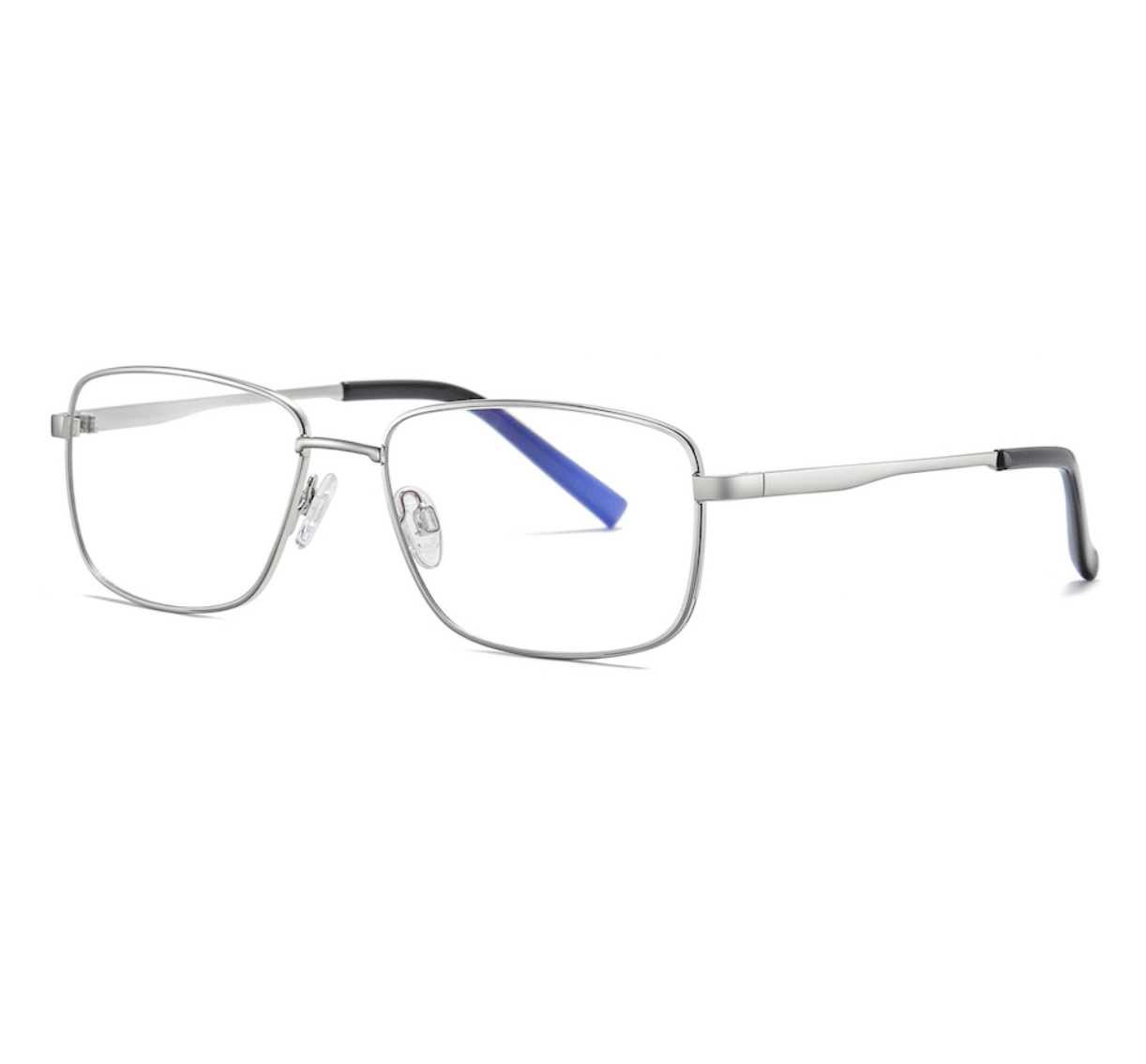 Silver metal eyeglass frames for women and men, Optical frames China, wholesale eyeglass frames, custom eyewear frames