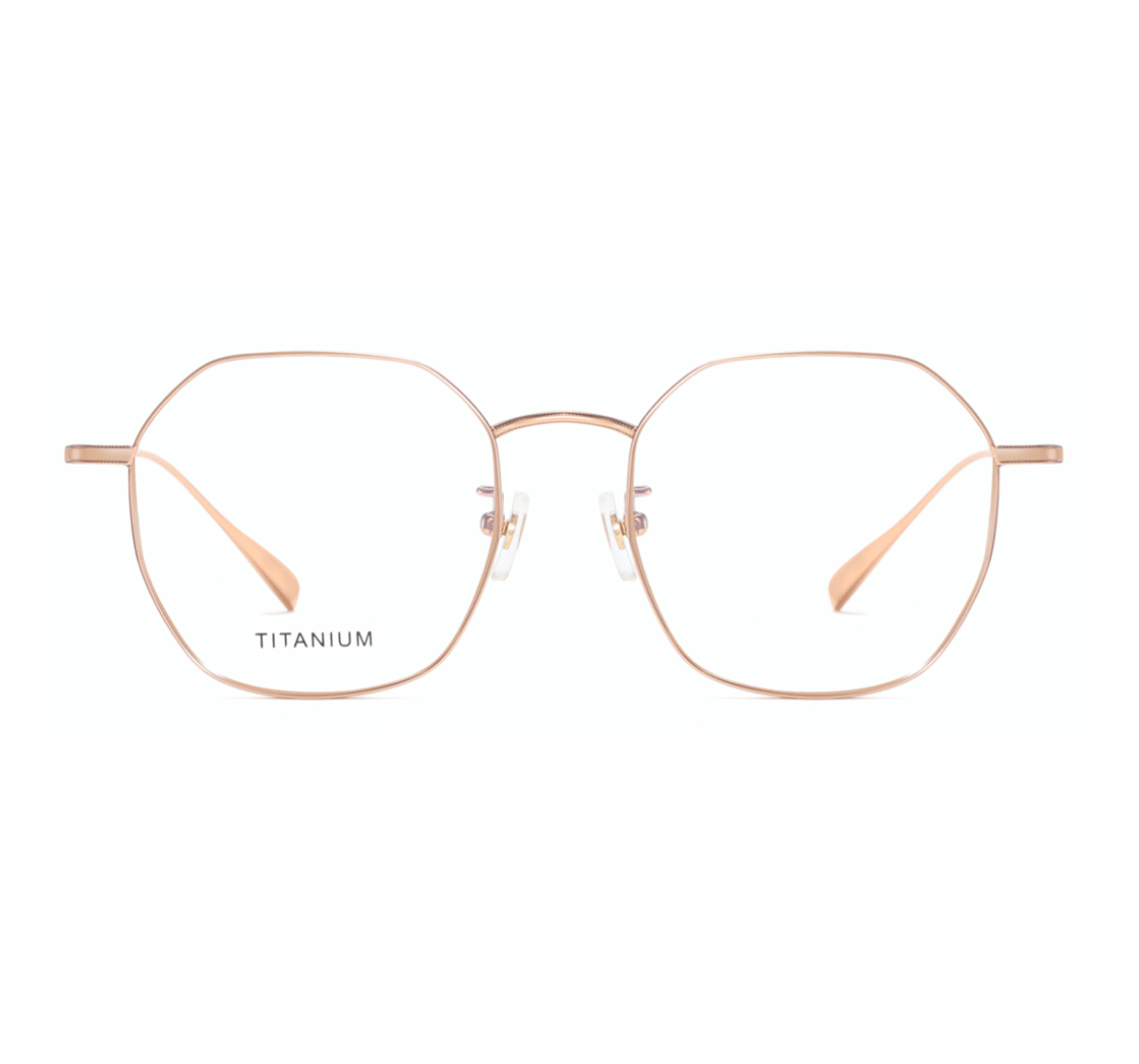 Titanium eyeglass frame, eyeglass frame manufacturer